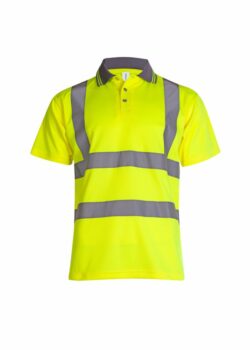 Hi Vis Short Sleeve Polo Shirt