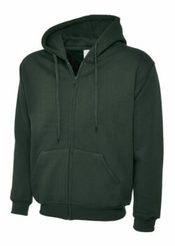 Adults Classic Full Zip Hooded Sweatshirt