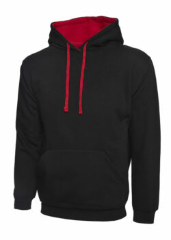 Contrast Hooded Sweatshirt