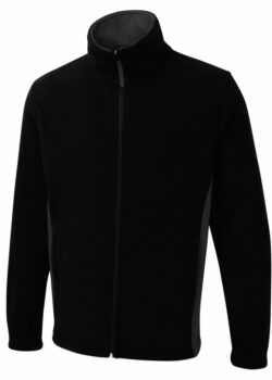 Two Tone Full Zip Fleece Jacket