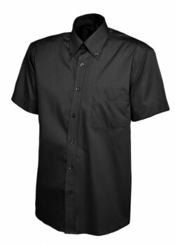 Mens Pinpoint Oxford Half Sleeve Shirt