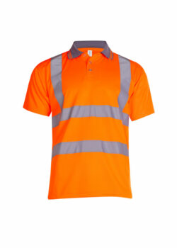 Hi Vis Short Sleeve Polo Shirt