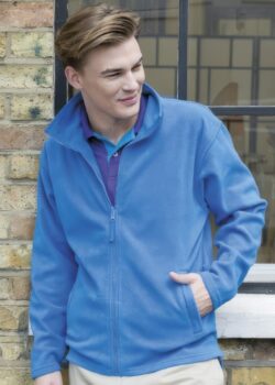 Henbury Fleece Micro Jacket