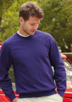 Fruit of the Loom Classic Raglan Sweatshirt