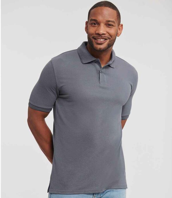 Russell Hardwearing Poly/Cotton Piqué Polo Shirt - Image 2