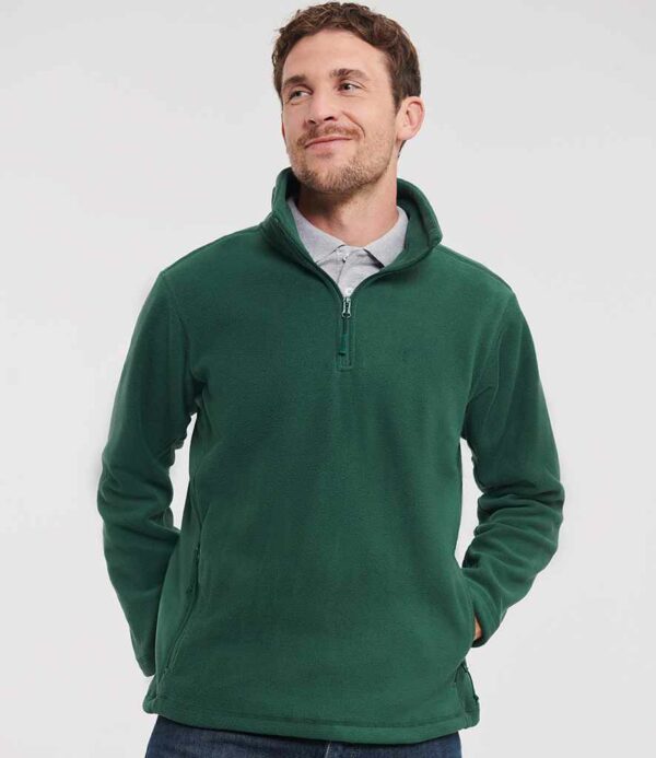 Russell Zip Neck Outdoor Fleece - Image 5