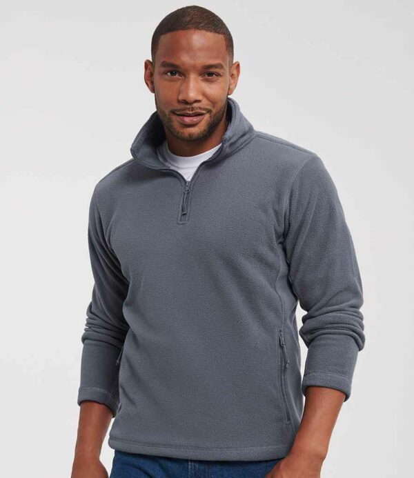 Russell Zip Neck Outdoor Fleece - Image 4