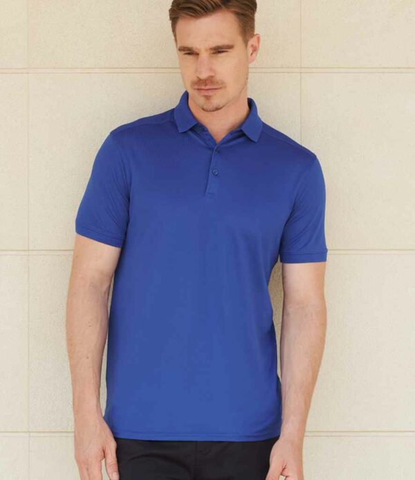 Henbury Slim Fit Stretch Microfine Piqué Polo Shirt