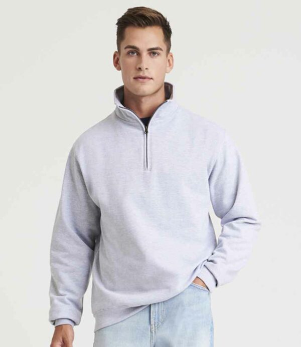 AWDis Sophomore Zip Neck Sweatshirt - Image 2