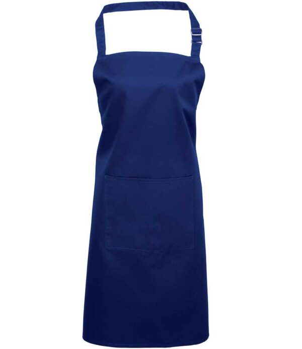 Premier 'Colours' Bib Apron with Pocket - Image 2