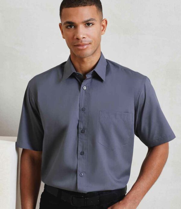 Premier Short Sleeve Poplin Shirt